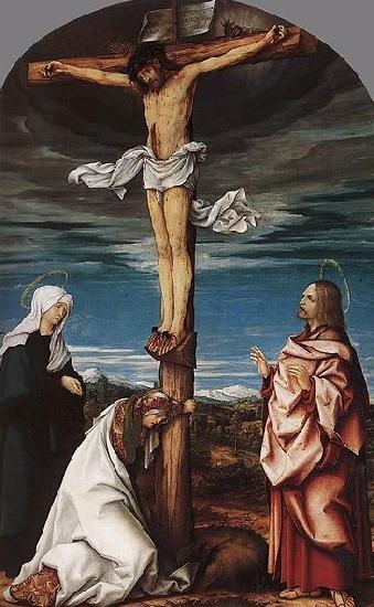 HEINTZ, Joseph the Elder Crucifix with Mary oil painting image